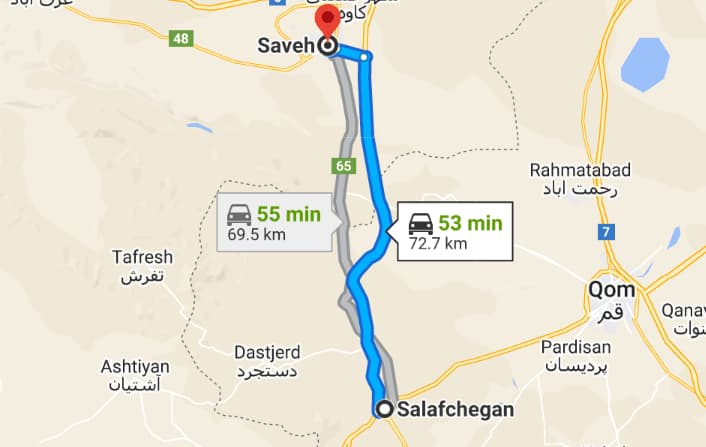 امداد خودرو سلفچگان ساوه